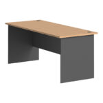 Professional desk Fesialo natural-anthracite 180x75x75cm - Слика 3
