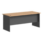 Professional desk Fesialo natural-anthracite 180x75x75cm - Слика 4