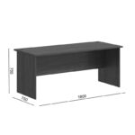 Professional desk Fesialo wenge 180x75x75cm - Слика 6
