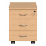 Professional wheeled drawer Fesialo natural-anthracite 39x47x52.5cm - Слика 3