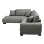 Corner sofa Vaneto right corner anthracite fabric 298x208x85cm - Слика 4