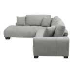 Corner sofa Vaneto right corner grey fabric 298x208x85cm - Слика 4