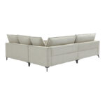 Reversible corner sofa Almy beige fabric 271x219x91cm - Слика 6