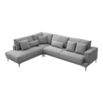 Corner sofa Maliva right corner grey fabric 280x210x100cm - Слика 3