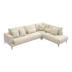 Left corner sofa Maliva beige fabric 280x210x100cm - Слика 3