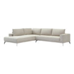 Right corner sofa Selio beige fabric 300x240x100cm - Слика 2