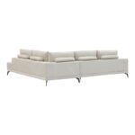 Left corner sofa Selio beige fabric 300x240x100cm - Слика 6