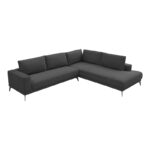 Left corner sofa Selio anthracite fabric 300x240x100cm - Слика 3