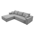 Right corner sofa Maden grey fabric 279x203x90cm - Слика 3