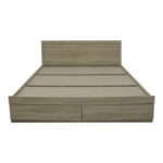 Olympus Utopia bed with mattress Pakoworld with drawer sonoma 160x200cm - Слика 5