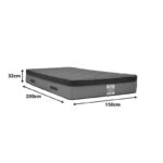 Mattress Deluxe pocket spring double sided 32cm 150x200cm - Слика 3