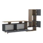 Tv unit Defry sonoma-anthracite 177.5x31.5x110cm - Слика 2