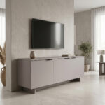 Tv stand Beldon taupe 150x42x55cm