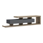 Tv stand Arbero anthracite-sonoma 198x40x45cm - Слика 3