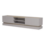 Tv stand Wendo taupe-sonoma 200x37x47cm - Слика 5