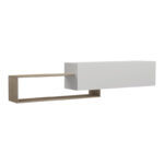 Wall mounted Tv stand Olande sonoma-white 210x35x48cm - Слика 3