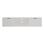 Tv stand Lemardo white 180x40x40cm - Слика 4