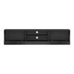 Tv stand Lemardo black 180x40x40cm - Слика 2