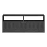 Coffee table Lemardo black 100x50x40cm - Слика 4