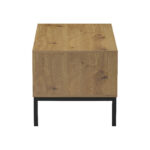 Coffee table Delanka oak-black 92x50x46cm - Слика 5