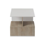 Coffee table Kelena sonoma-white 90x51x43cm - Слика 5