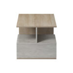 Coffee table Kelena sonoma-beige marble look 90x51x43cm - Слика 5