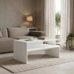 Coffee table Coffa white 90x60x45cm