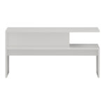 Coffee table Coffa white 90x60x45cm - Слика 3