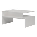 Coffee table Coffa white 90x60x45cm - Слика 4