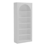 Bookcase Boke white 80x31.5x180cm - Слика 2