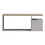 Coffee table Wendo taupe-sonoma 91x37x50cm - Слика 3