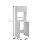 Laundry furniture Chaxe white 65x60x183.6cm - Слика 6