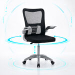 Work chair manager Annalise black mesh 57x53x100cm - Слика 2