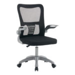 Work chair manager Annalise black mesh 57x53x100cm