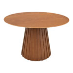Dining table Franzel mdf walnut D120x75cm - Image 2