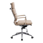 Manager office chair Tokyo beige PU - Слика 4