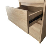 Desk with bookcase Cliner sonoma 140x50x180cm - Слика 5