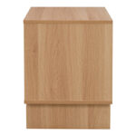 Jenfia mdf bed side table in natural shade 48x39x50.5cm - Слика 5