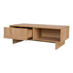 Jenfia mdf coffee table in natural shade 110x55x38.5cm - Слика 3