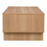 Jenfia mdf coffee table in natural shade 110x55x38.5cm - Слика 5