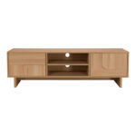 Jenfia mdf tv stand in natural shade 150x39x45.5cm - Слика 4