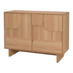 Jenfia mdf buffet in natural shade 101,2x39x75.5cm - Слика 2