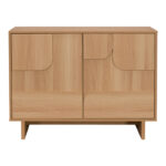 Jenfia mdf buffet in natural shade 101,2x39x75.5cm - Слика 4