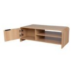 Kelba mdf coffee table in natural shade 100x50x35.5cm - Слика 2