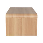 Kelba mdf coffee table in natural shade 100x50x35.5cm - Слика 6