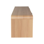Anfen mdf tv stand in natural shade 160x39x40.5cm - Image 5