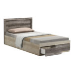 Single bed Olympus with drawer castillo toro 100x200cm - Слика 2