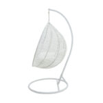 Swing Zafer pendant metal-pp-pillow in white color 106x103x200cm - Image 2
