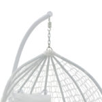 Swing Zafer pendant metal-pp-pillow in white color 106x103x200cm - Image 4
