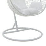 Swing Zafer pendant metal-pp-pillow in white color 106x103x200cm - Image 5